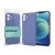 Apple iPhone 13 Mini készülékhez Soft Touch Silicone Case Slim levendula szürke