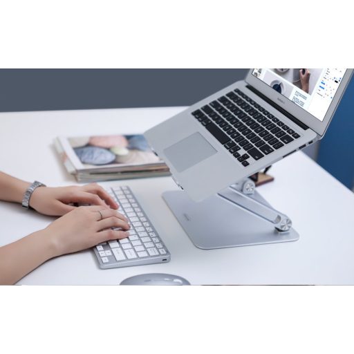 Nillkin ProDesk állítható laptop állvány Ezüst