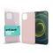 Apple iPhone 13 készülékhez Soft Touch Silicone Case pink 
