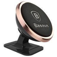   BASEUS STRONG ÖNTAPADÓS MÁGNESES AUTÓS TELEFONTARTÓ (RÓZSASZÍN)