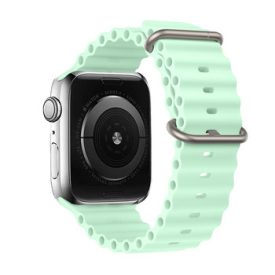   SILICONE LOOP SZíJ, APPLE WATCH 42/44/45/49 Készülékhez, DESIGN 1 Menta