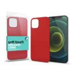   Apple iPhone 13 készülékhez Soft Touch Silicone Case piros 