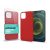 Apple iPhone 13 készülékhez Soft Touch Silicone Case piros