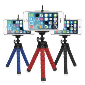 TELEFONTARTÓ MINI TRIPOD ÁLLVÁNY (PIROS)