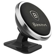   BASEUS STRONG ÖNTAPADÓS MÁGNESES AUTÓS TELEFONTARTÓ (EZÜST)