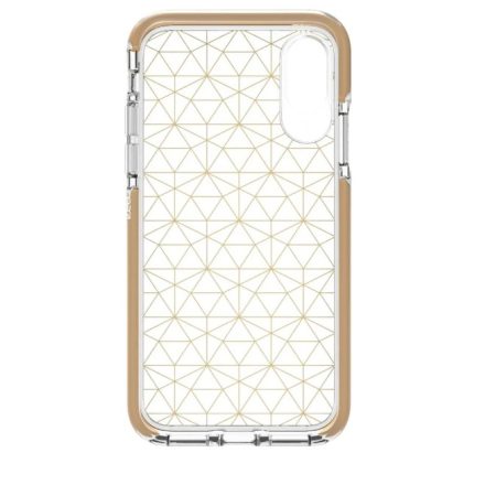 Gear4 Victoria D30 Ütésálló Tok, Apple iPhone X & XS - Geometric Gold