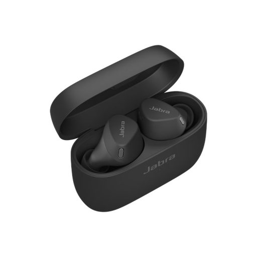 JABRA ELITE 4 Bluetooth fülhallgató SZTEREO (v5.2, TWS, mikrofon, aktív zajszűrő, IP55 + töltőtok), Dark Grey