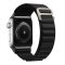 NYLON LOOP SZíJ, APPLE WATCH 42/44/45/49 Készülékhez, DESIGN 2 BLACK