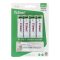 TCBEST, Újratölthető akkumulátor (AA) 1100 mAh, USB A - USB Type C 4-kábel kimenet, 4drb 