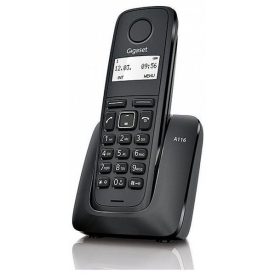 Gigaset A116 vezeték nélküli (DECT) telefon, Fekete