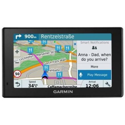 Garmin Drive 51 LMT-S Navigációs rendszer, 5'' kijelző, Teljes Európa + Ingyenes élettartamig szóló térképfrissítéssel, Újszerű