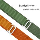 NYLON LOOP SZíJ, APPLE WATCH 42/44/45/49 Készülékhez, DESIGN 2 BLACK